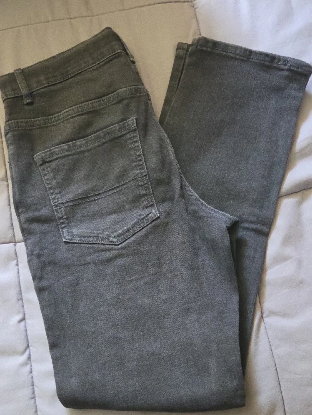 The Children's Place Dark Charcoal Straight Leg Jeans